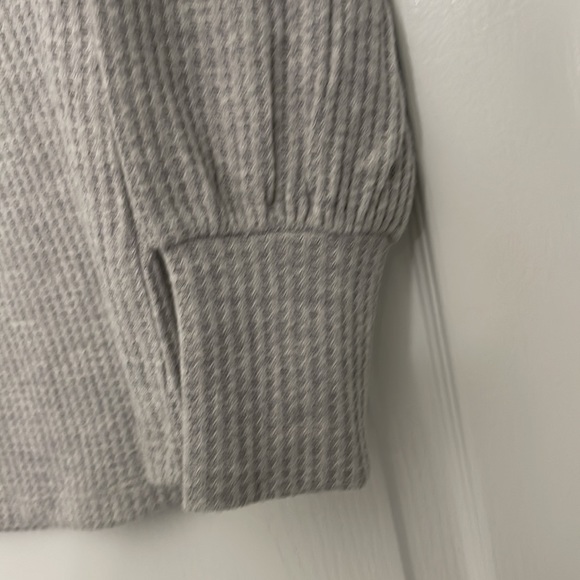 Loft Cowl neck Waffle Shirt Size M - Picture 3 of 7